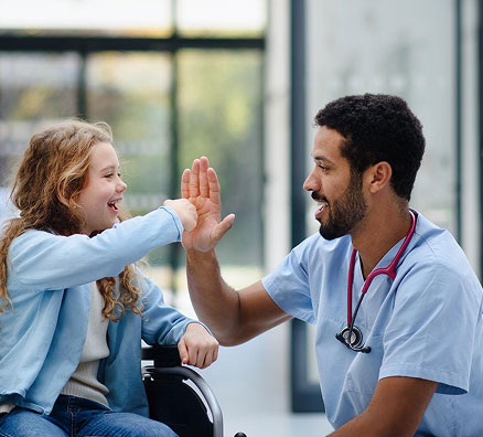 Primary Health Partners pediatric Direct Primary Care visit with a happy young patient
